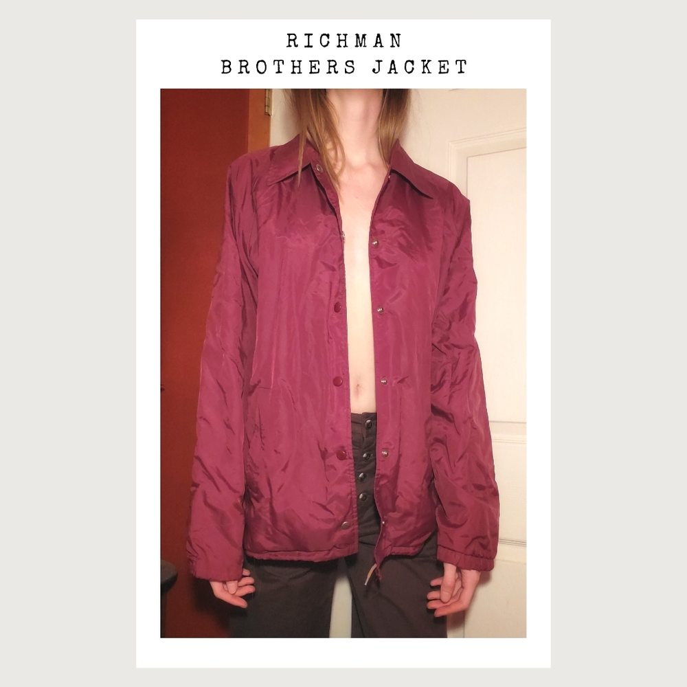 Cranberry Richman Brothers nylon shell jacket